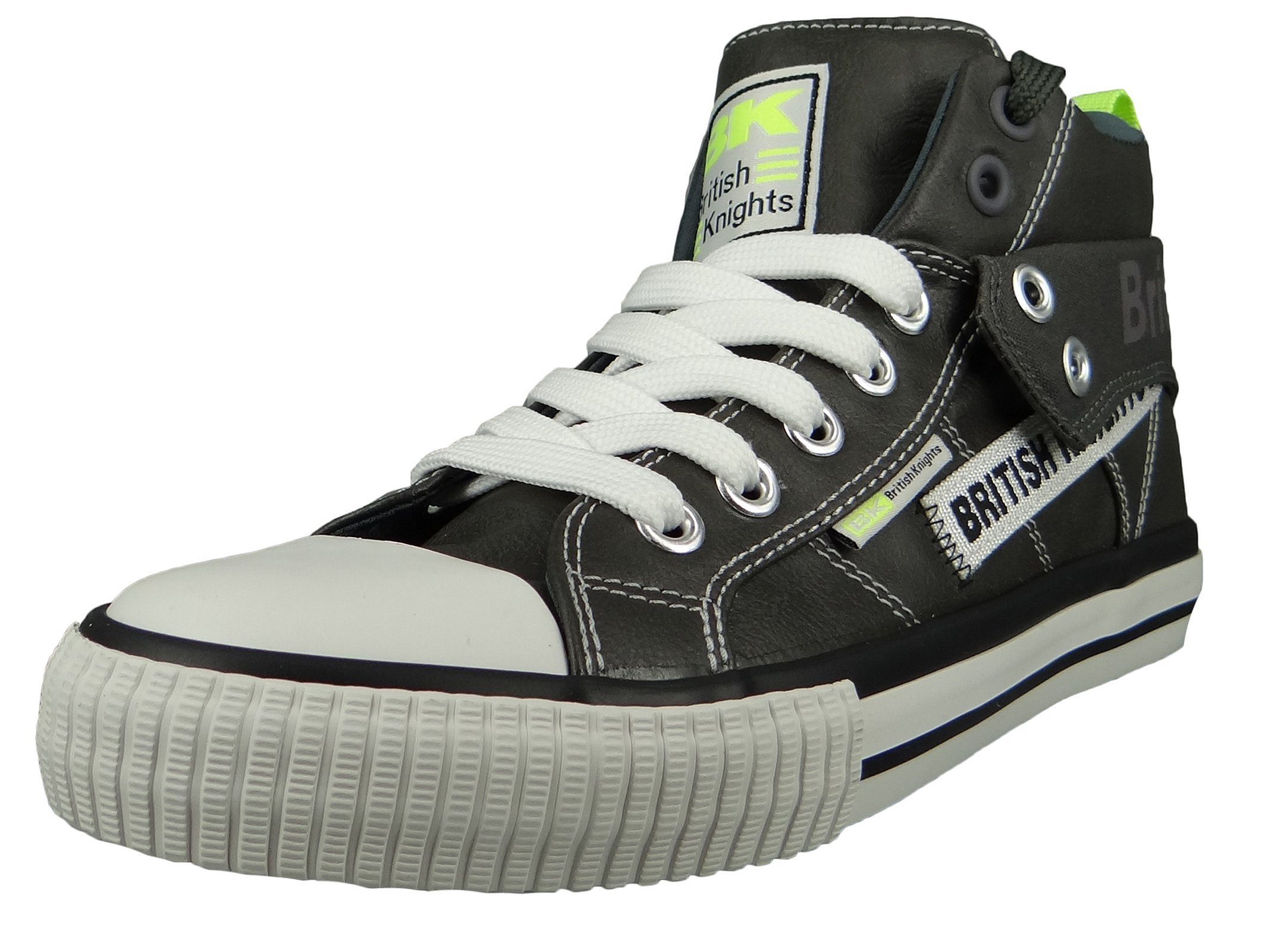 British Knights B46-3707 10 Dk. Grey Neon Yellow Sneaker