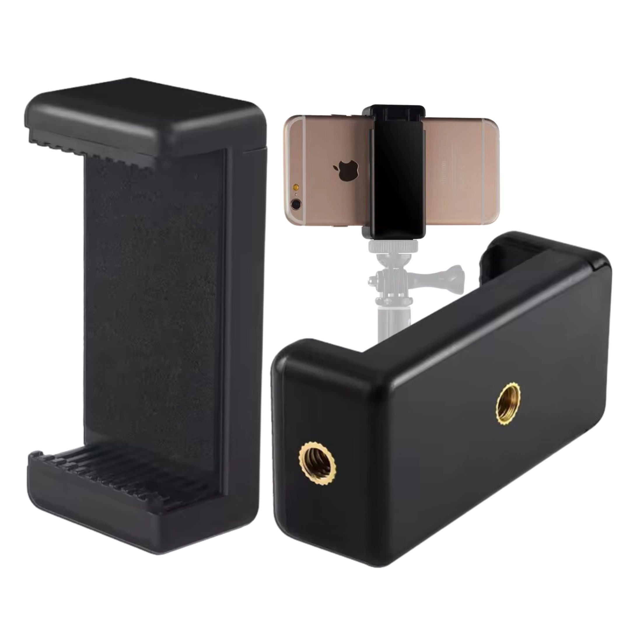 Universal Handy Halterung Stativ Adapter Aufsatz für Smartphone iPhone Kamerastativ