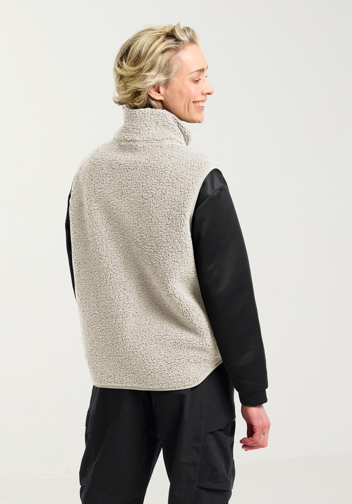 Jack Wolfskin Fleeceweste HIGH CURL VEST W Fleeceweste, kuschelig, wärmend