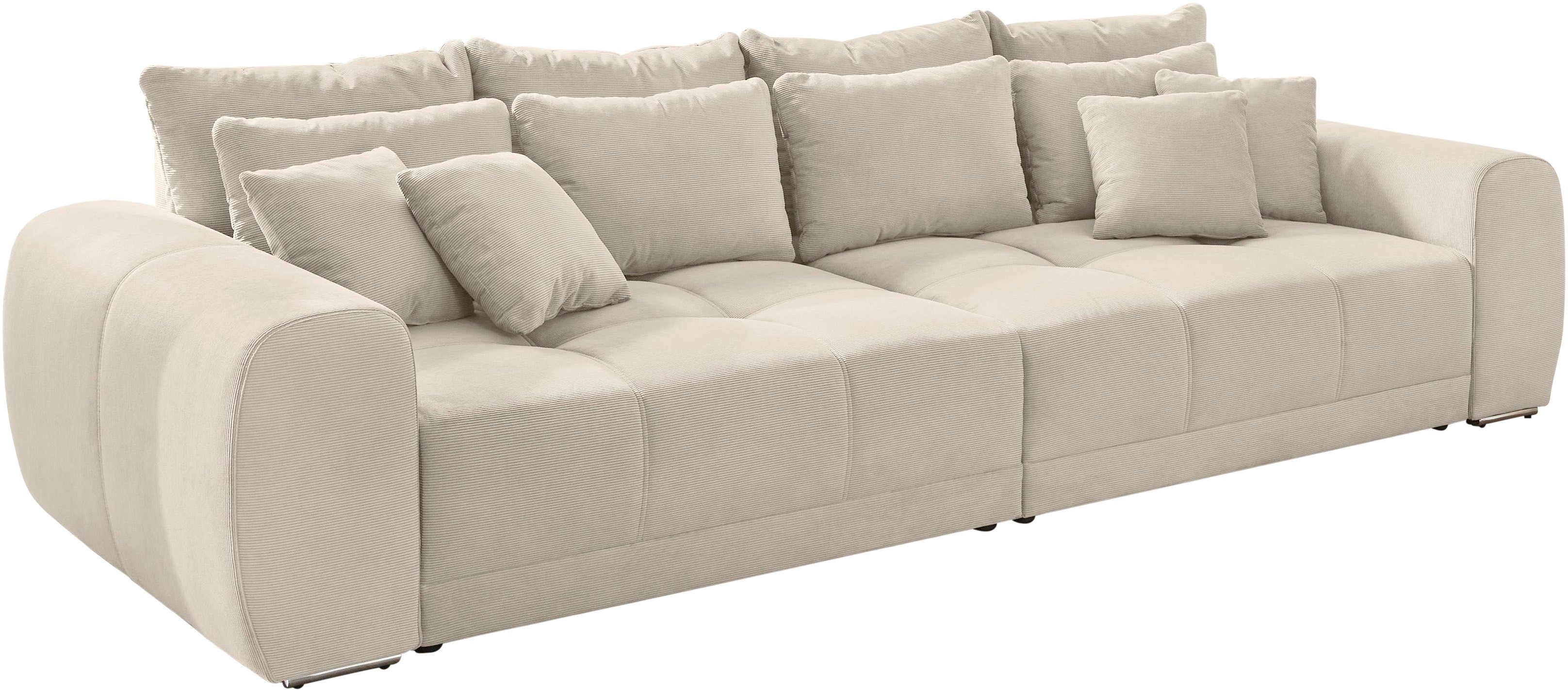 Jockenhöfer Gruppe Big-Sofa Moldau XXL, B: 306 cm, Mega-Sofa, mit 4 Zierkis günstig online kaufen