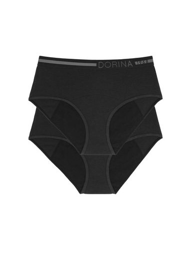 Dorina Slip »Period-Panty Midi-Slip, 2er-Pack« (2 Stück)