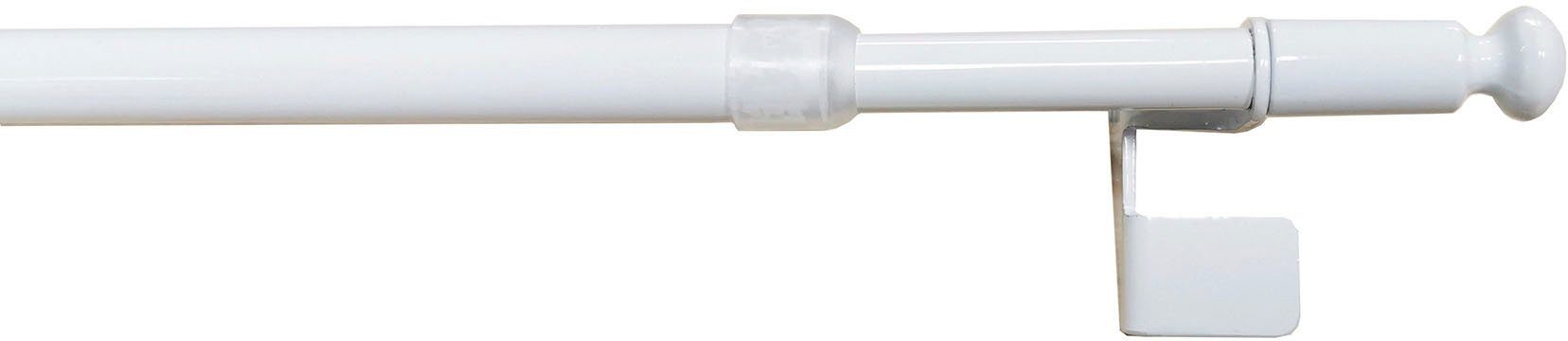 indeko Scheibenstange Globe, Ø 10 mm, 1-läufig, ausziehbar, geklemmt, Alumi günstig online kaufen