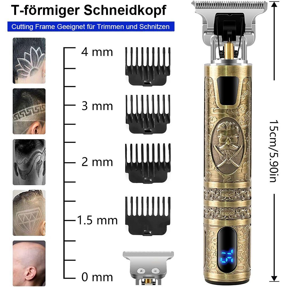 MOUTEN Haarschneider Herren-Haarschneider, elektrischer Haarschneider