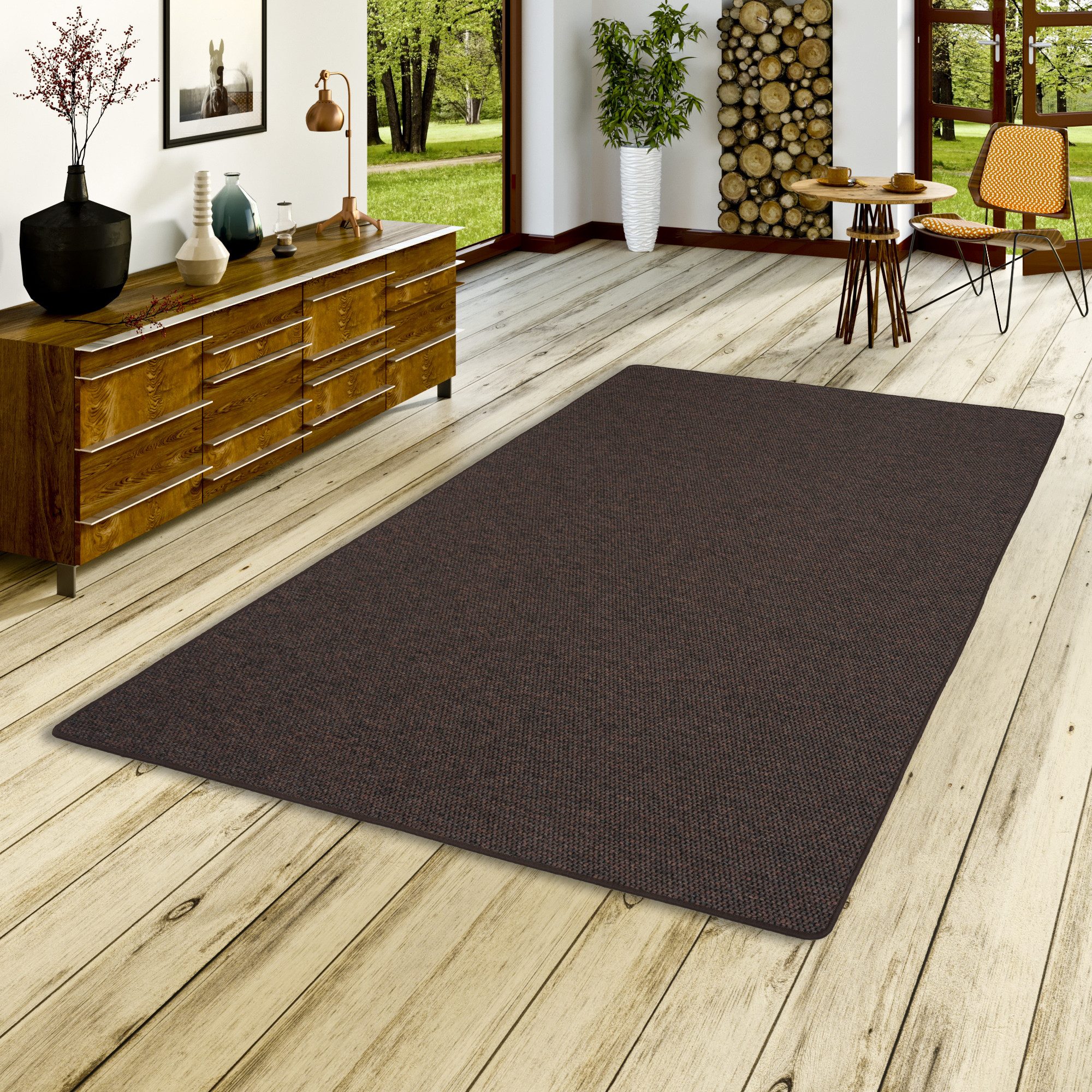 Snapstyle Designteppich Flachgewebe Natur Teppich Bentzon, günstig online kaufen