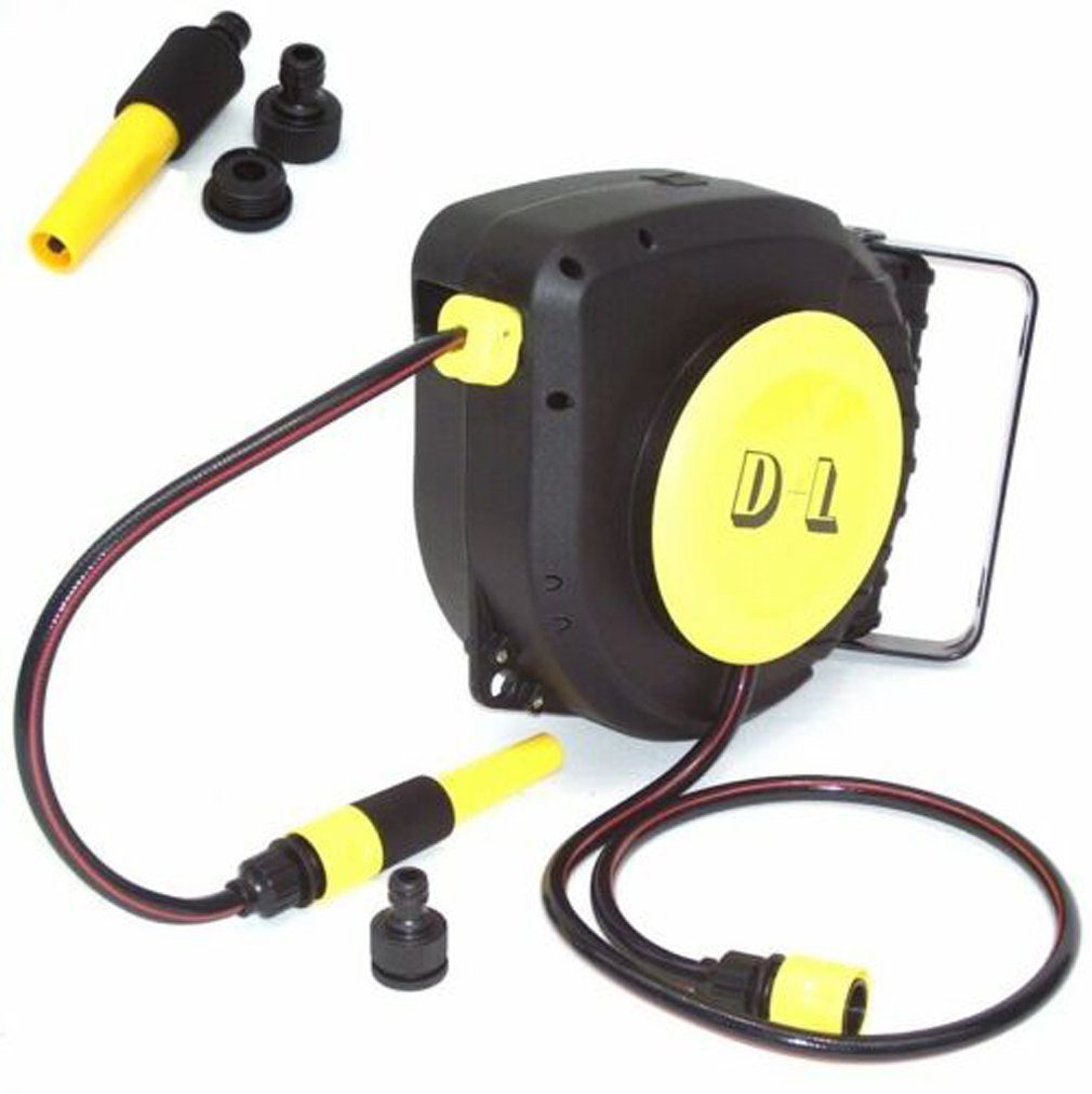 Apex Schlauchtrommel Schlauchaufroller 9m Wasserschlauchaufroller 56023 Garten-Schlauch