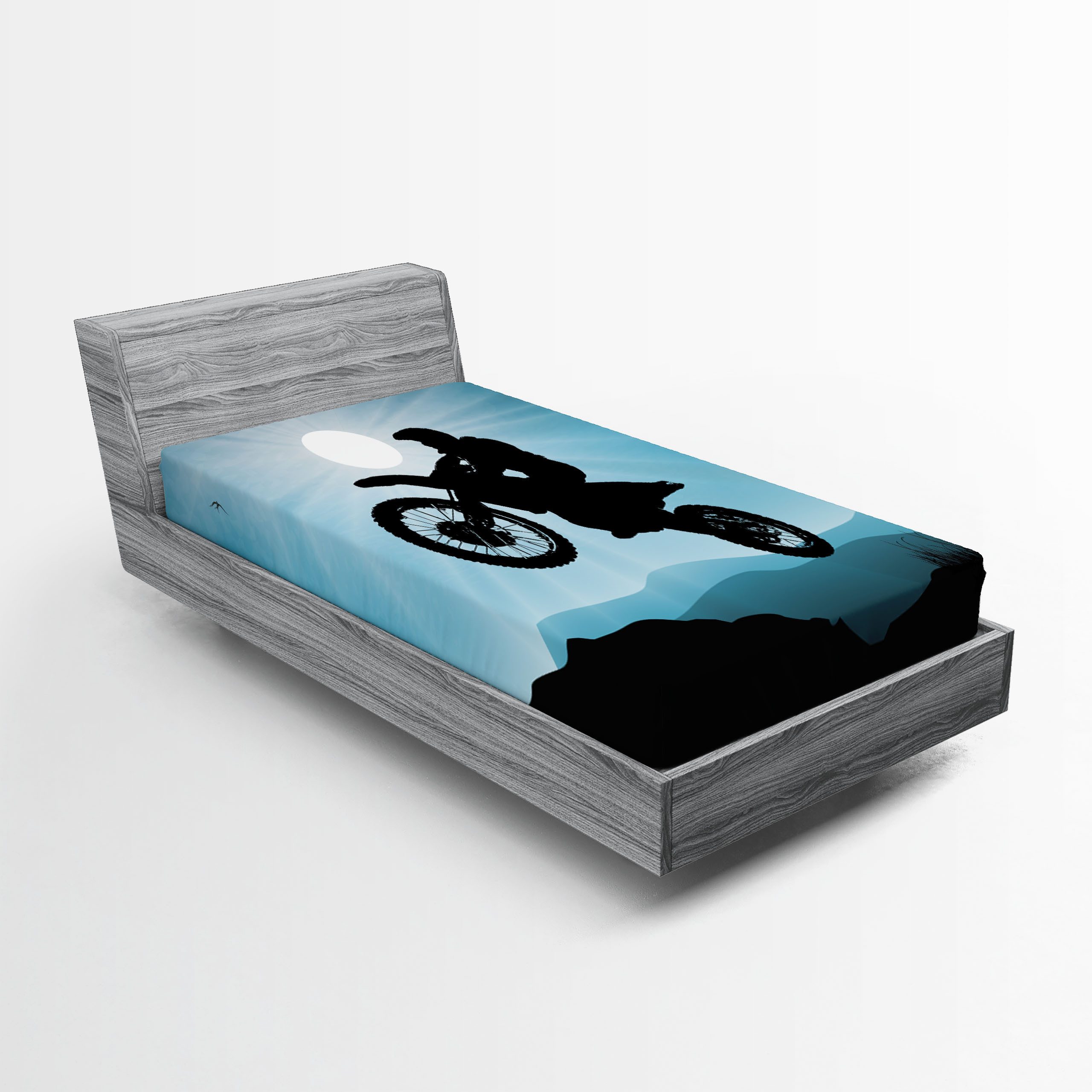 Abakuhaus Spannbettlaken Soft Dekorativer Stoff Bettwäsche Rund-um Elastisc günstig online kaufen