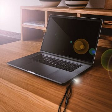 LogiLink Laptopschloss Notebook Diebstahlsicherung, universal, Nano Slot, inkl. 2 Schlüssel