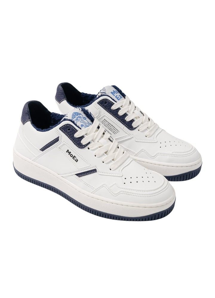 Moea Gen1 - Mushroom Light - weiss/navy Sneaker