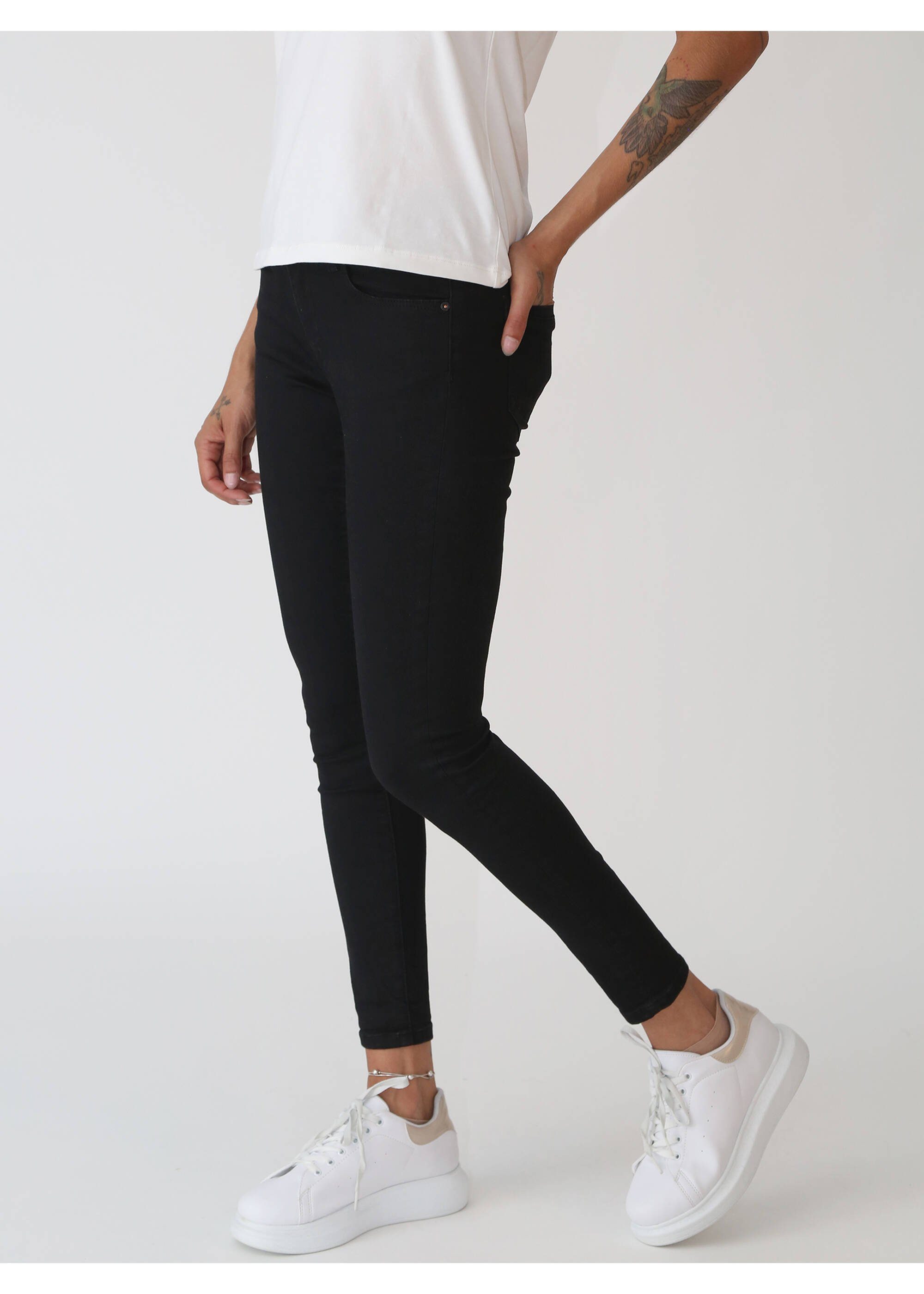 Miracle of Denim Stretch-Jeans MOD JEANS SINA black wash NOS-2015.895