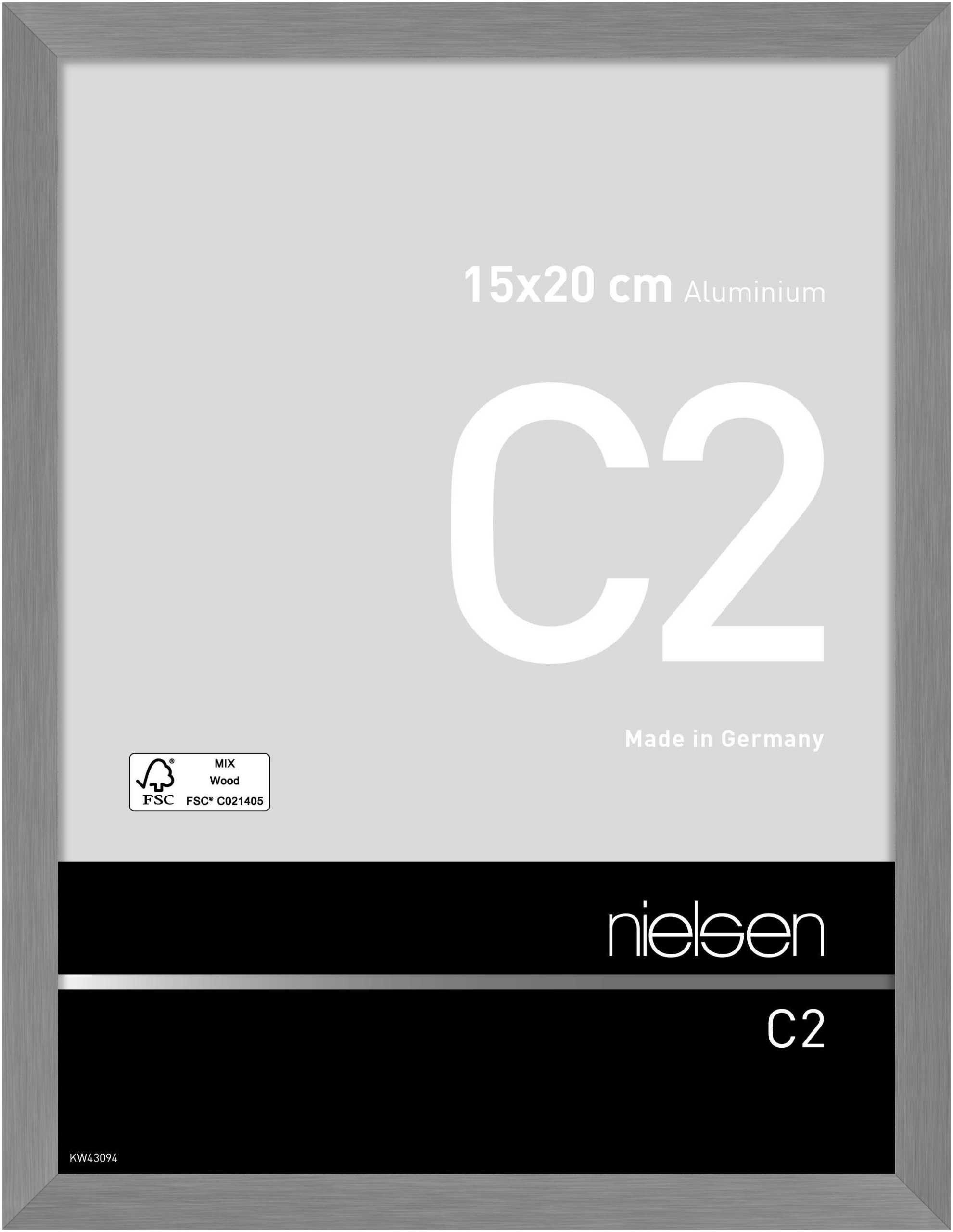 nielsen Bilderrahmen C2 mit Echtglas, (1 St)