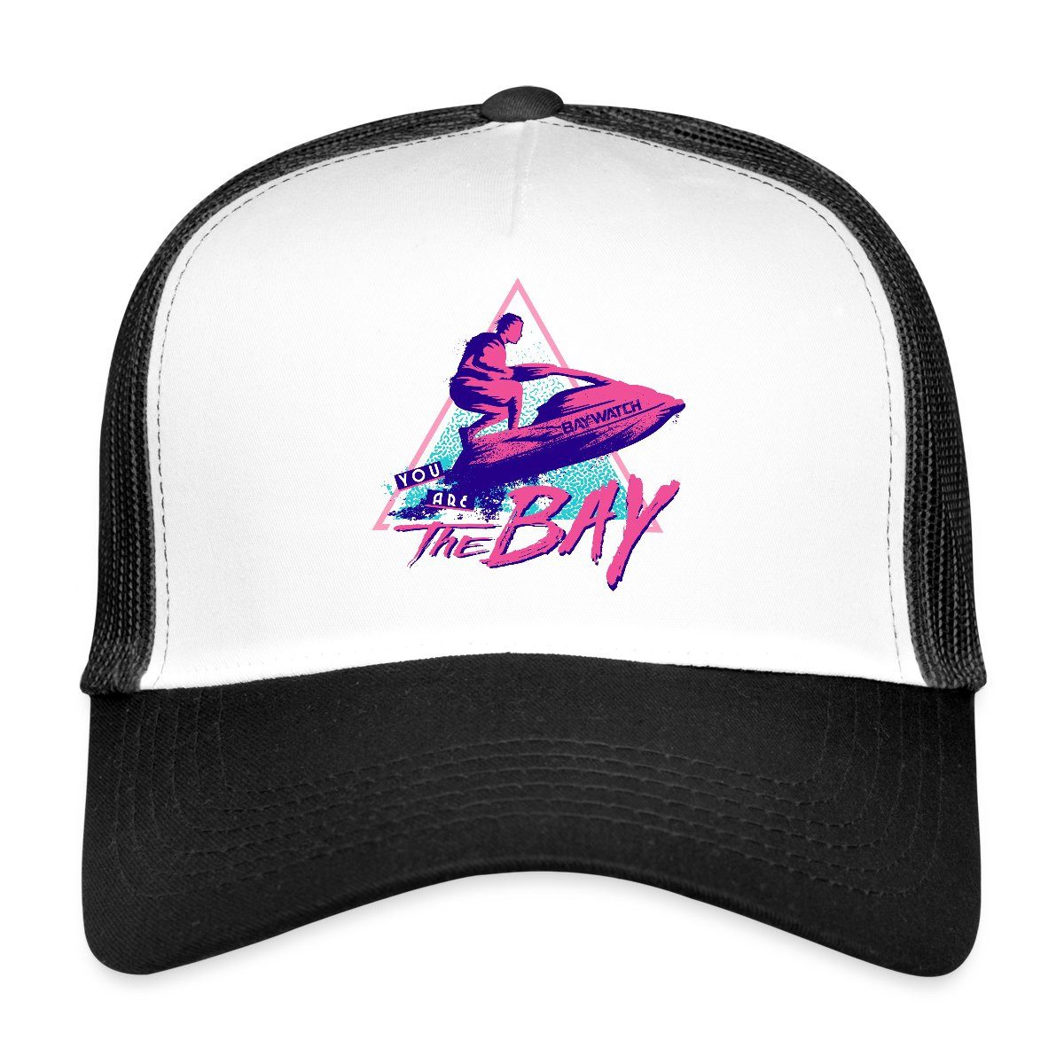 Trucker Cap Baywatch Jetski You Are The Bay Trucker Cap