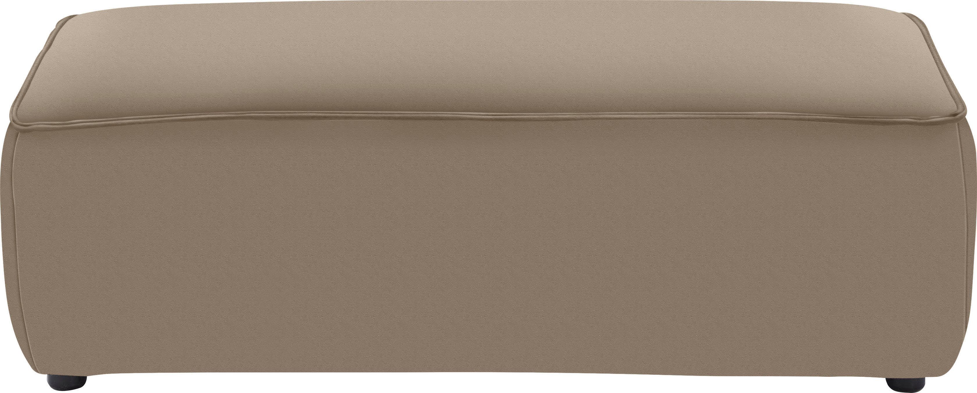 W.SCHILLIG Hocker around-the-block, mit eleganter Biese