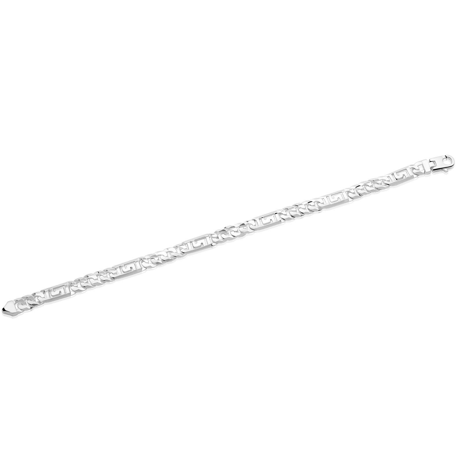 Tony Fein Silberarmband Griechisches Panzerarmband 6mm 925er Silber, Made i günstig online kaufen