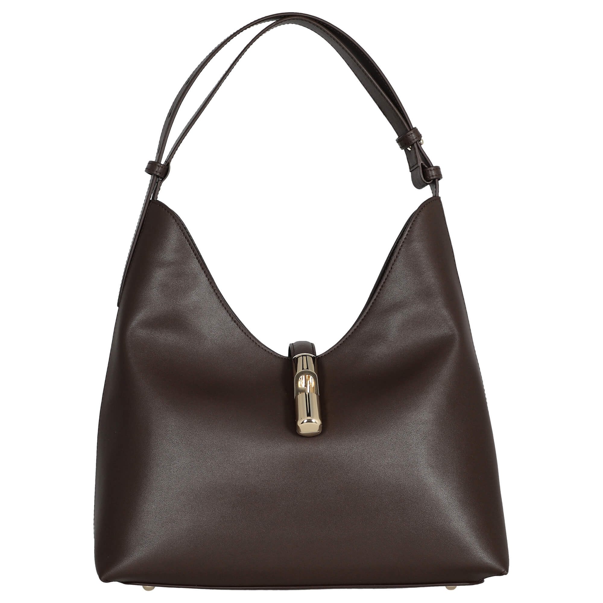 Furla Umhängetasche Goccia M Hobo - Schultertasche 30.5 cm (cioccolato) günstig online kaufen