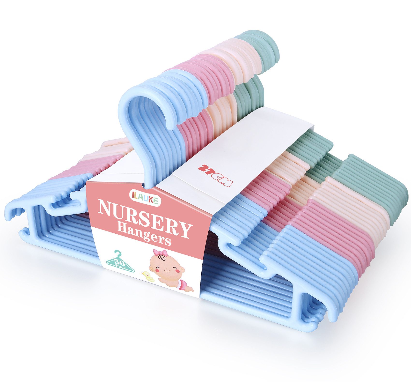 ElitVita Kleiderbügel Baby Kinderkleiderbügel Hangers Aufbewahrung, günstig online kaufen