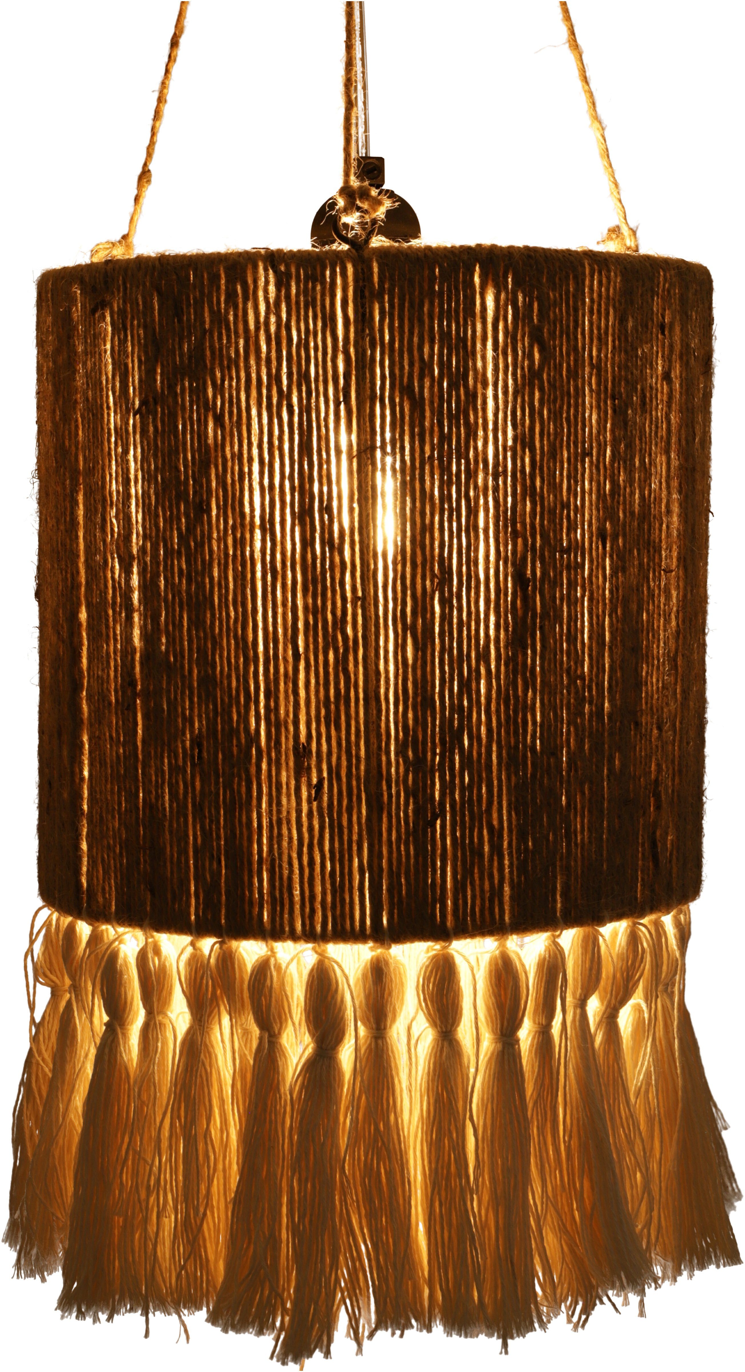 Guru-Shop Deckenleuchten Deckenlampe, in Bali handgefertigt aus.., Leuchtmittel nicht inklusive Modell Limasol