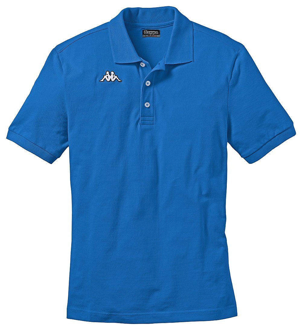 Kappa Poloshirt luftig-leichtes Gewebe aus reiner Naturfaser günstig online kaufen
