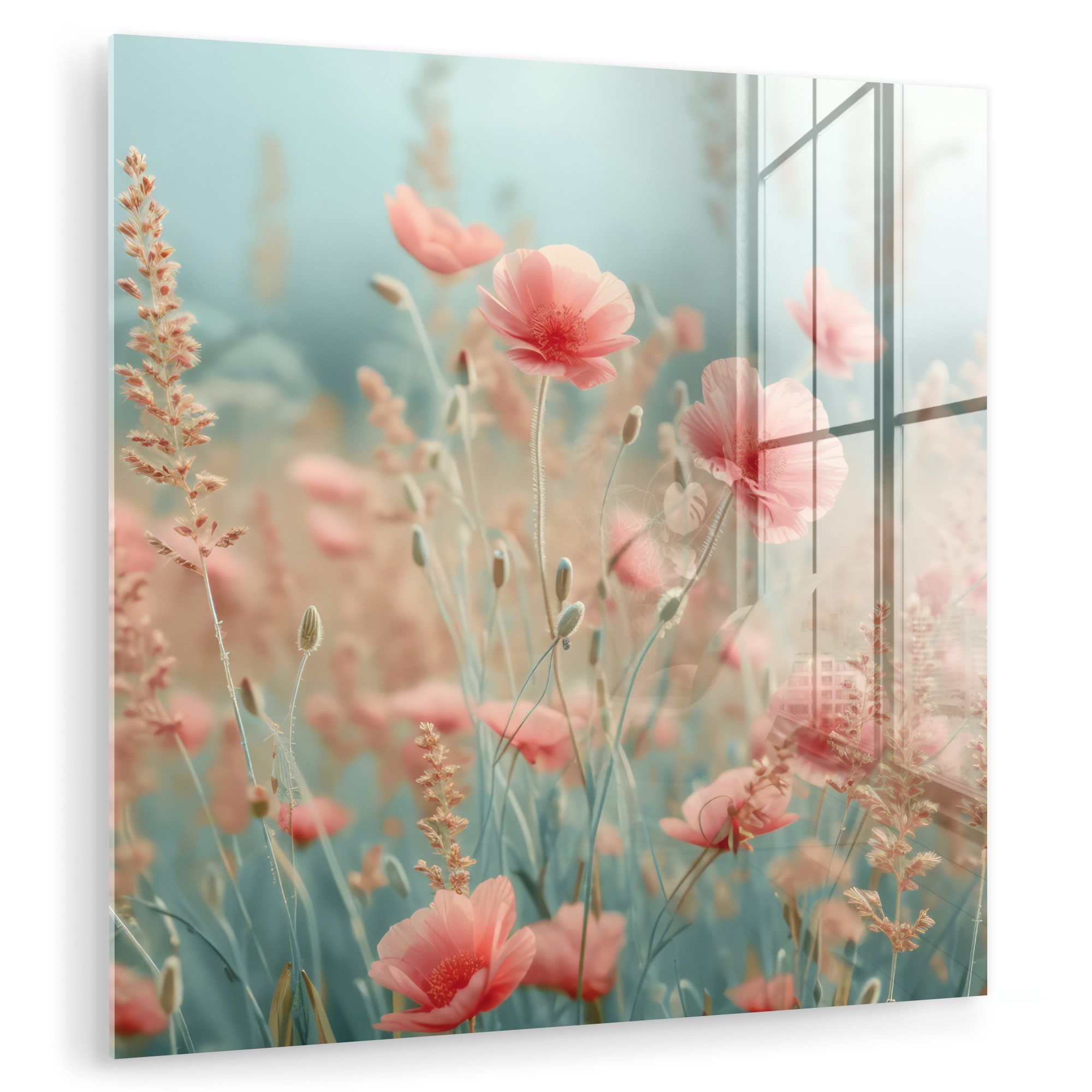 MuchoWow Acrylglasbild Blumen - Natur - günstig online kaufen