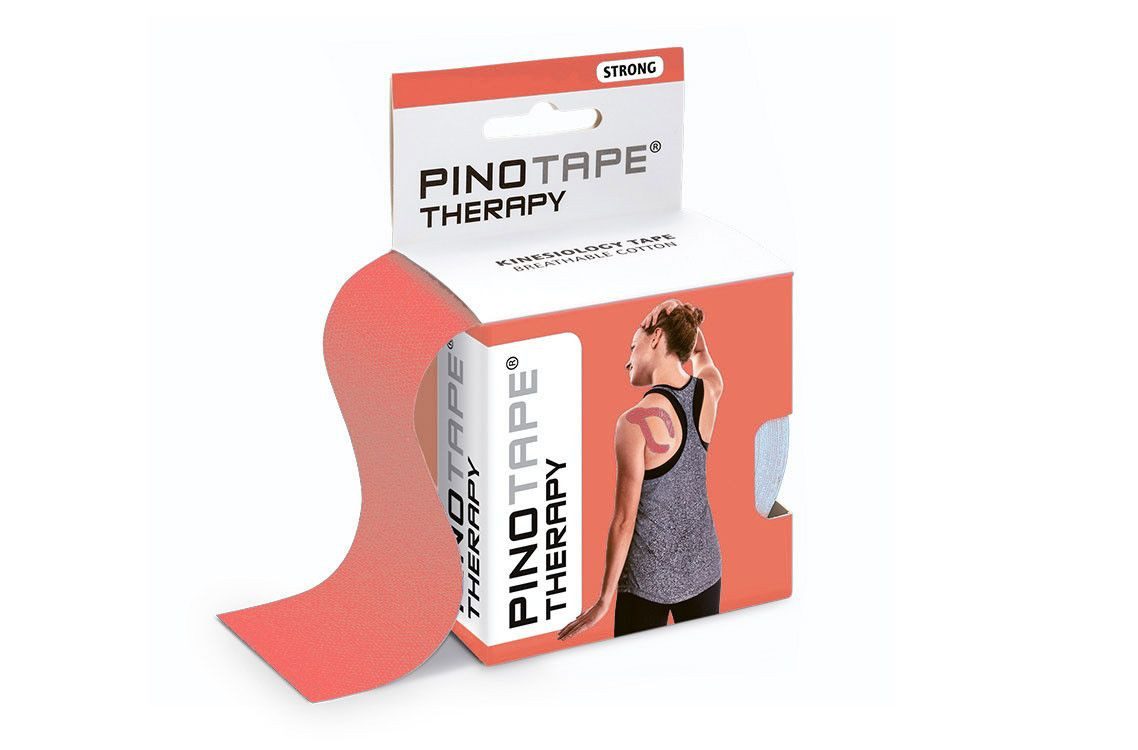 Pino Kinesiologie-Tape Pinotape Therapy Kinesiologie Tape Coral 5 m x 5 cm