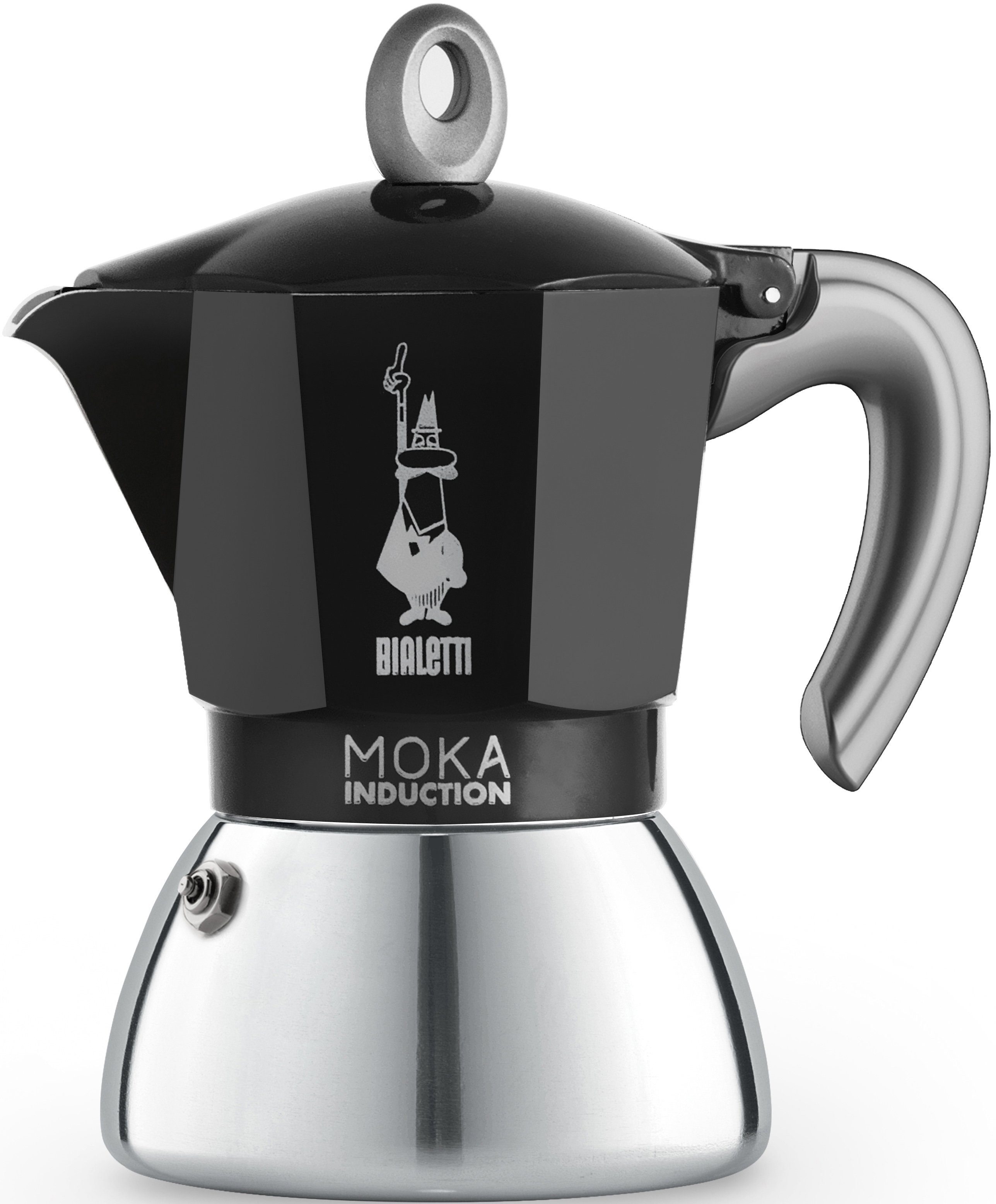 BIALETTI Espressokocher, 0,28l Kaffeekanne, Induktionsgeeignet