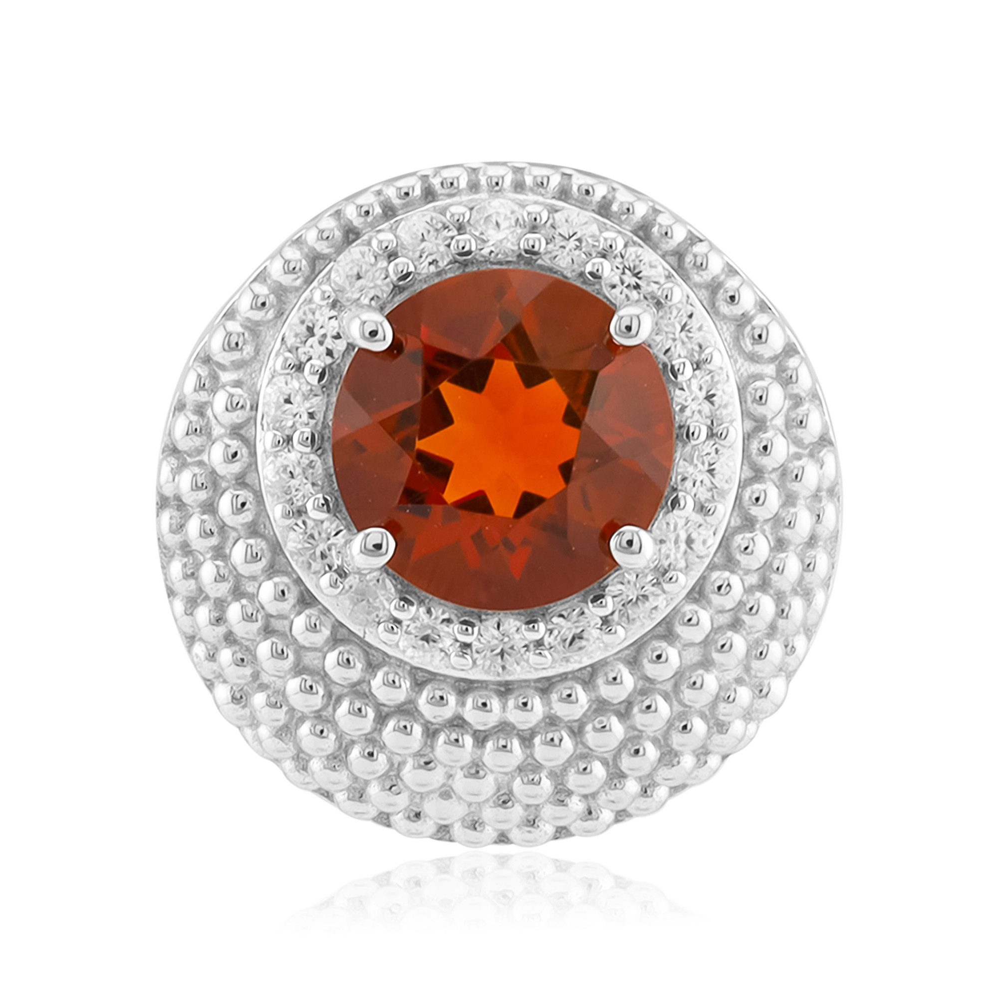Cavill Kettenanhänger Madeira Citrin Silber-Anhänger, Brasilien 1,216ct (1-tlg)