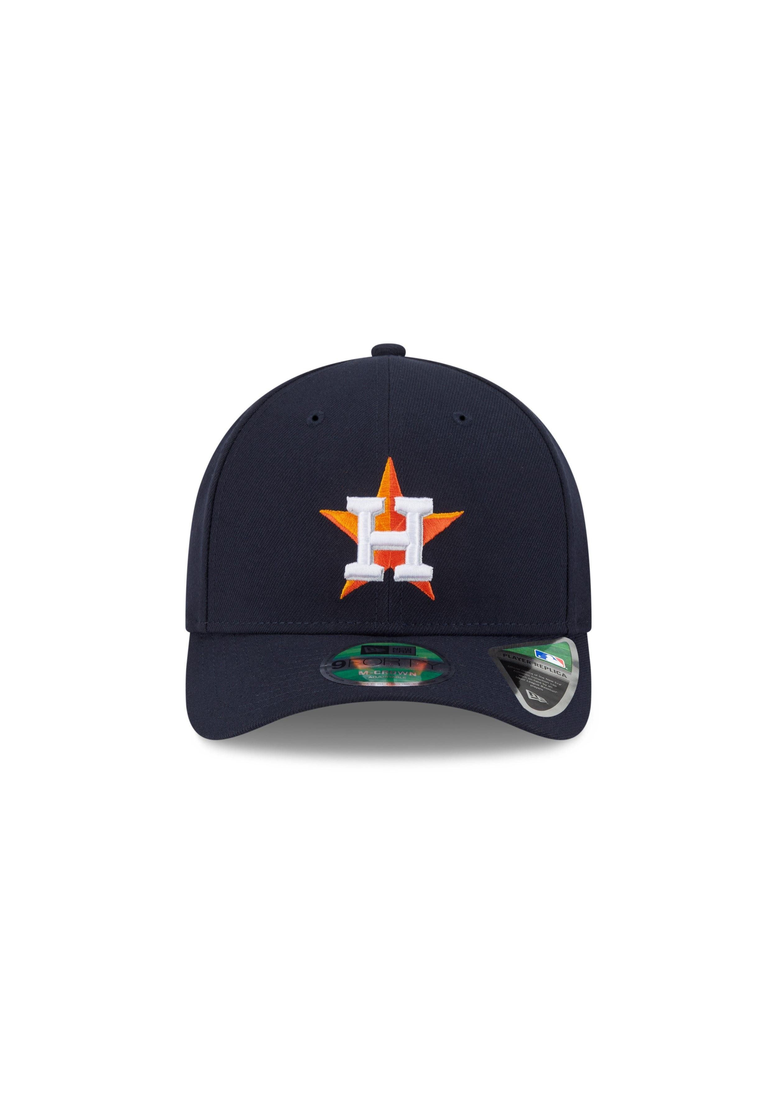 New Era Baseball Cap Houston Astros New Era MLB Player Replica 9Forty M-Crown Cap Marinebla (1-St)