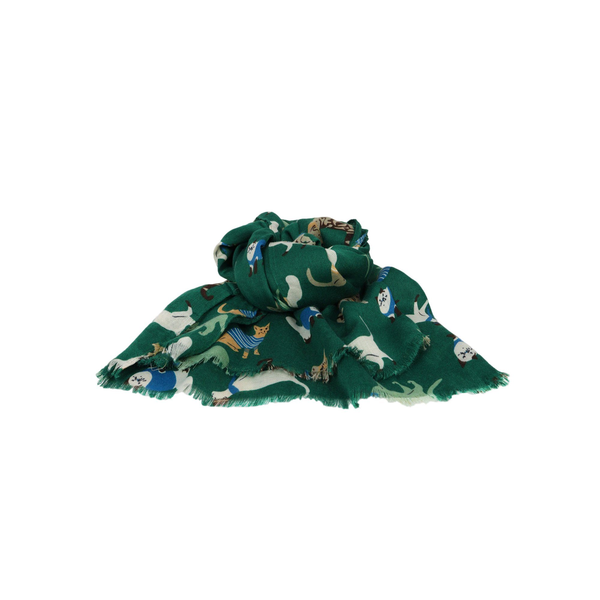 ZEBRO Modeschal Schal Katze günstig online kaufen