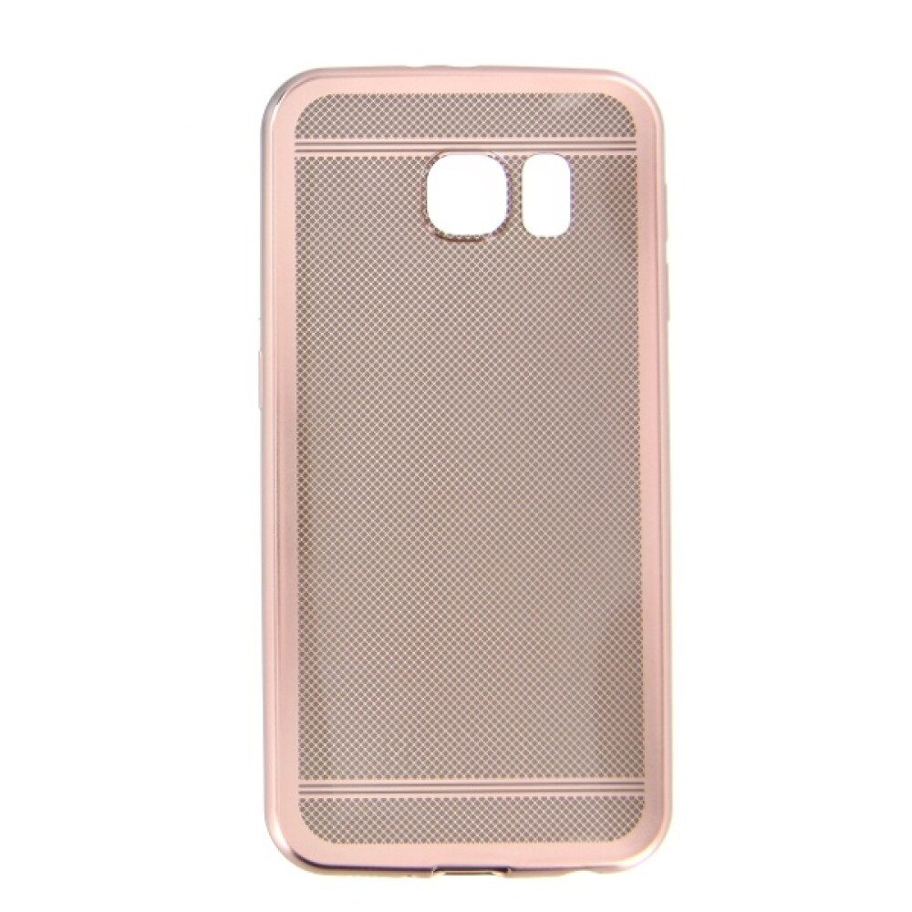 Handytasche Silikonhülle Handyhülle für Samsung Galaxy S6 Rose Tasche Schutz Case (Silikonhülle)
