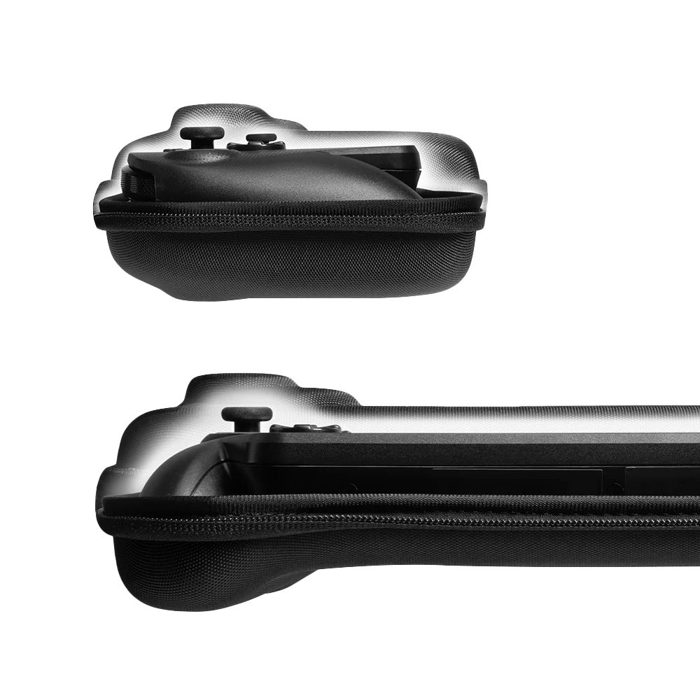 YAXO Konsolen-Tasche Tasche für ROG Xbox Ally X Case stoßfest Hardcase Zubehörfach Griff 7 Zoll Konsolen-Displaygröße, Antikollisions-Ecken
