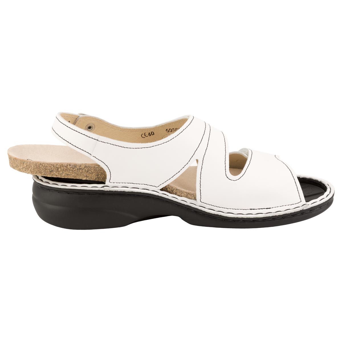 Finn Comfort Milos Sandale (1-tlg) Sandalen - Hochwertiges Leder für edlen Look