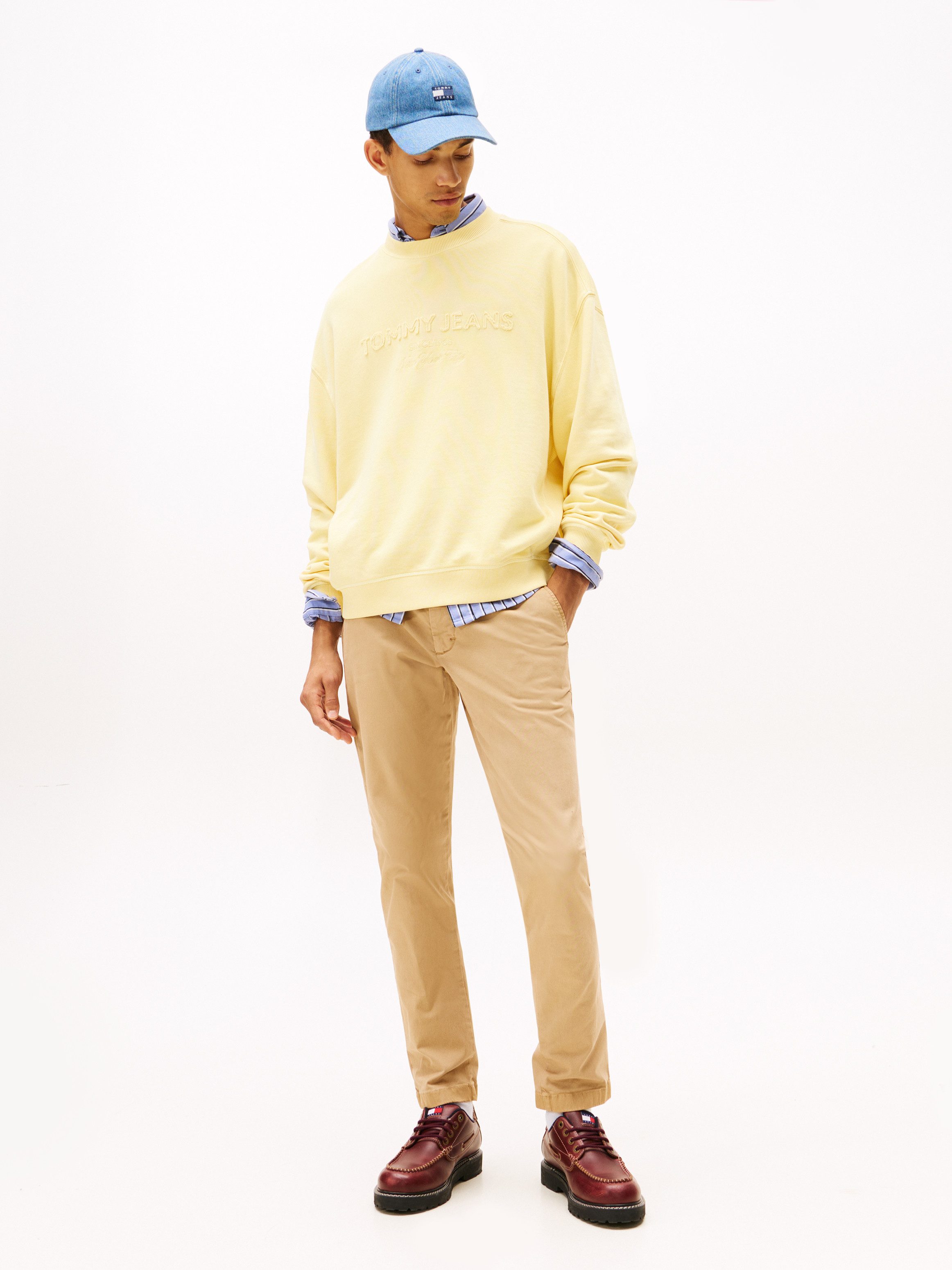 Tommy Jeans Chinohose SCANTON slim fit, Twill