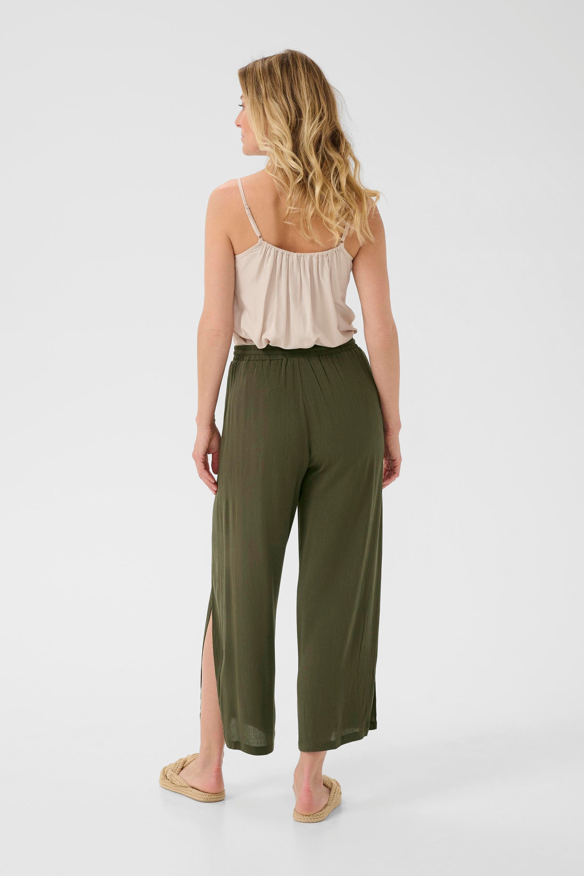 Cream Stoffhose Casual Hose Allie günstig online kaufen