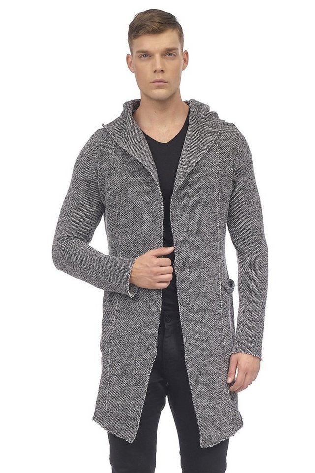 Ron Tomson Cardigan mit Kapuze