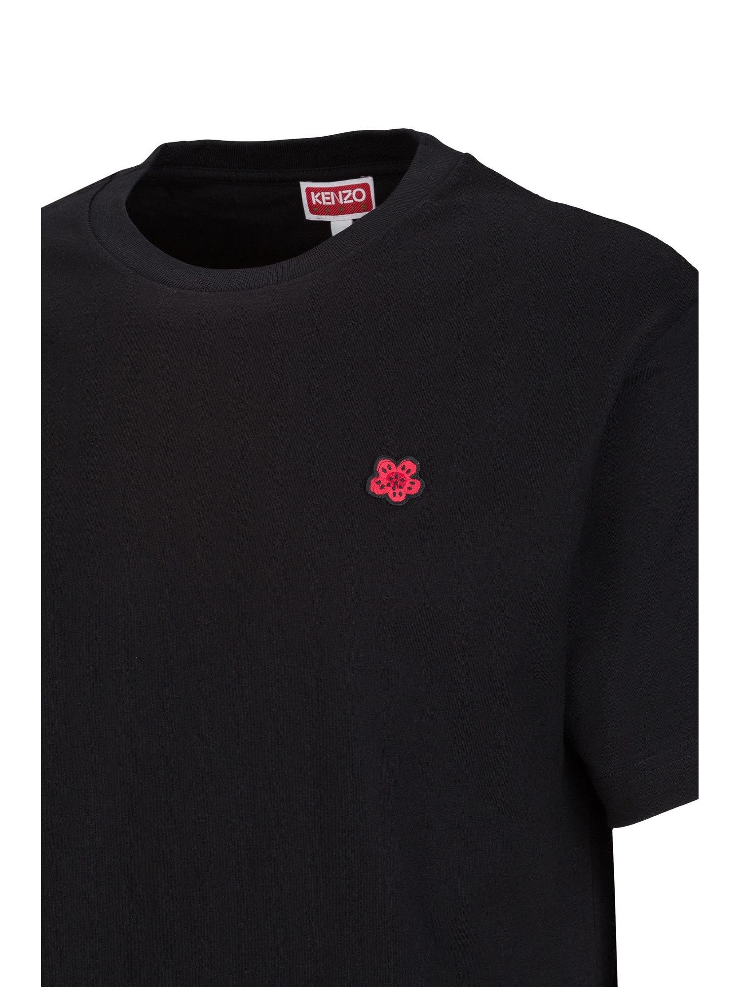 KENZO T-Shirt Boke Flower Herren Logo-Stickerei Rundhals Regular Fit