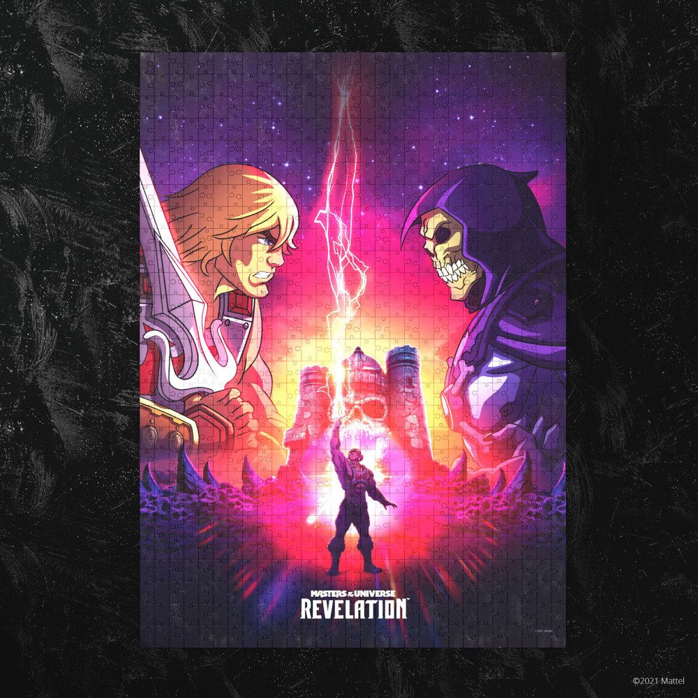 heo Actionfigur Masters of the Universe: Revelation™ Puzzle He-Man and Skeletor (1000