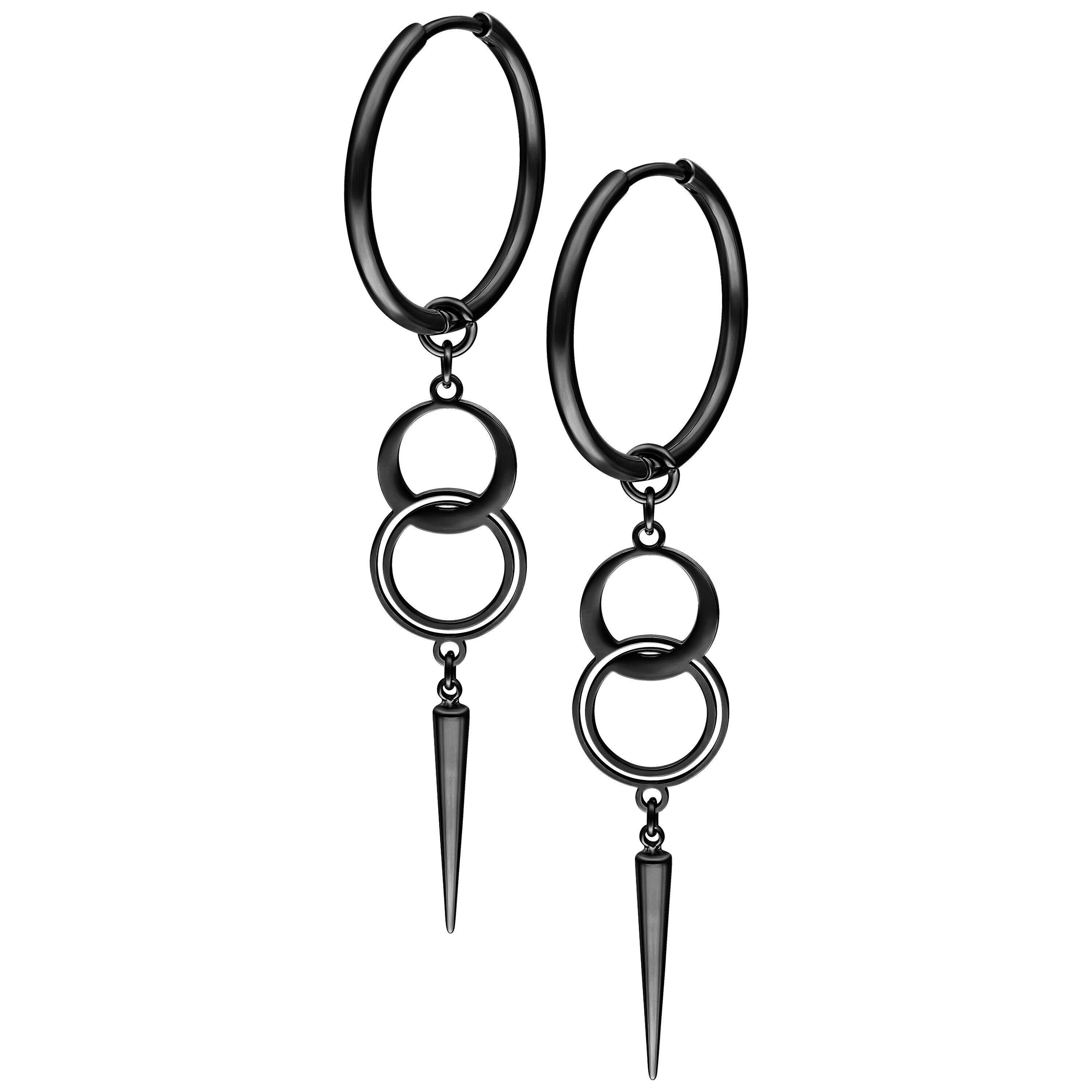 Wildcat Paar Creolen Sinn Hoops Pairs für Ohr, Onesize, 1 Stück, Chirurgenstahl 316L - wasserfest, langlebig, hautverträglich