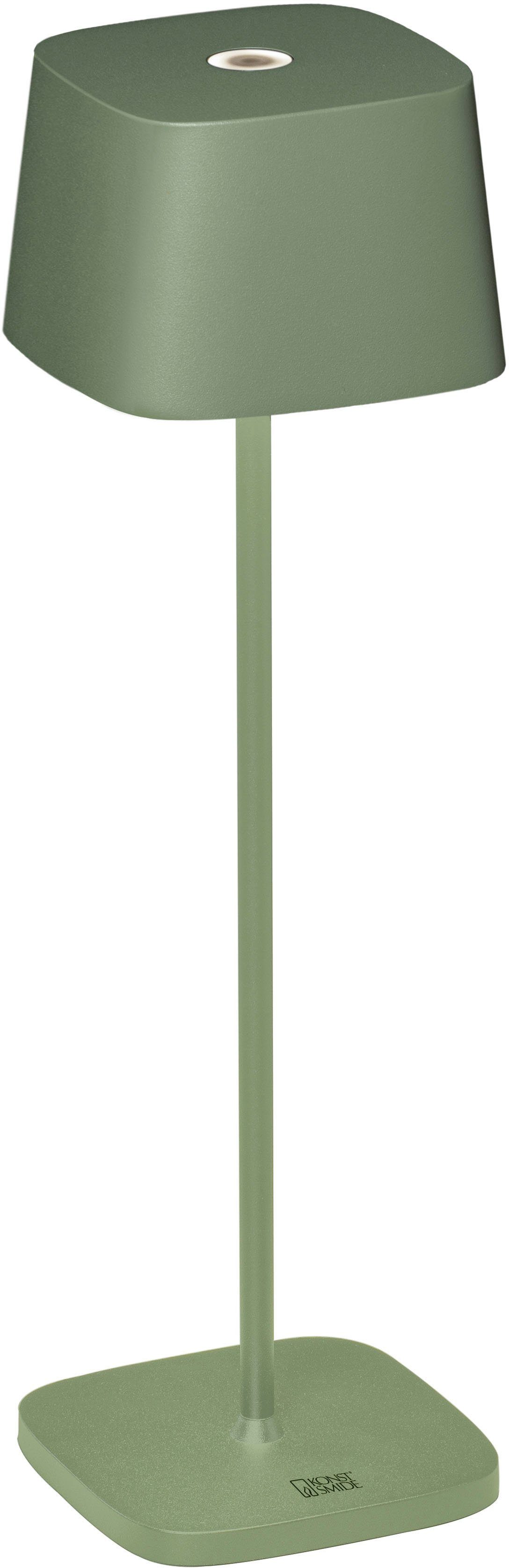 KONSTSMIDE LED Tischleuchte Capri, LED fest integriert, Warmweiß, Capri LED USB-Tischleuchte, 2700/3000K, dimmbar