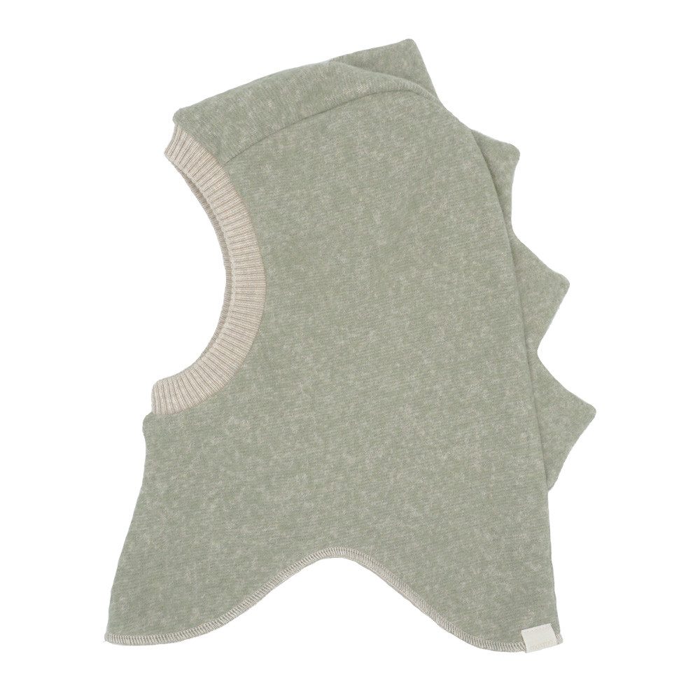 MAXIMO Schlupfmütze Baumwollfleece, Jerseyfutter, Rippstrickbündchen