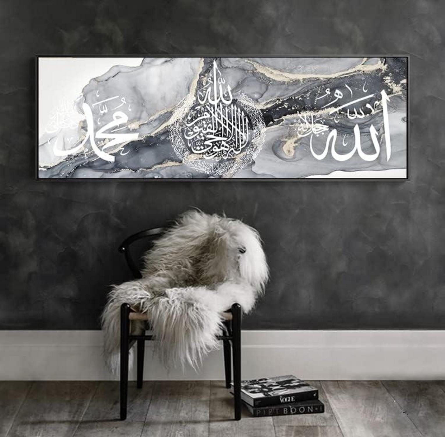 LYBOHO Leinwandbild Islamische Bilder Leinwand Malerei günstig online kaufen