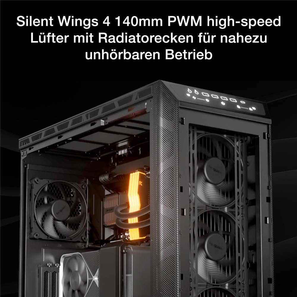be quiet! Wasserkühlung Silent Loop 3 420mm, 3 Silent Wings 4 140mm PWM Lüfter 3-Kammer-Pumpe hohe Kühlleistung – Bild 5 von 5