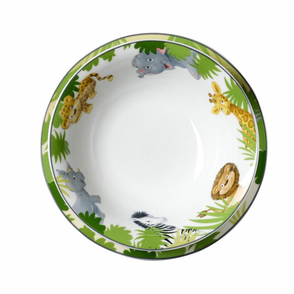 Ritzenhoff & Breker Kinderschale Afrikatiere Ø 16.5 cm, Porzellan