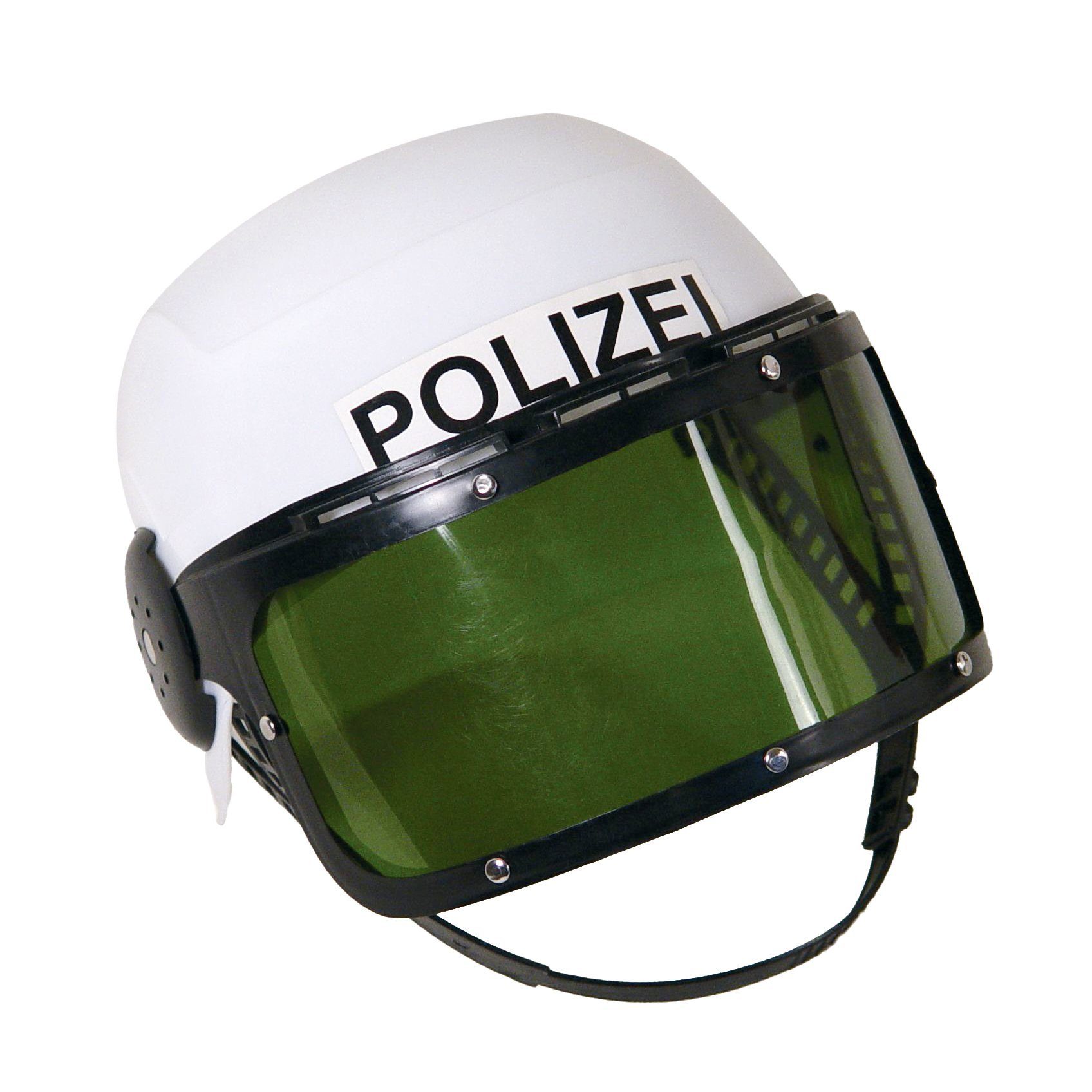 Metamorph Polizei-Kostüm Polizeihelm für Kinder, Da hat der kleine Polizist das Verbrechen stets im Visier!