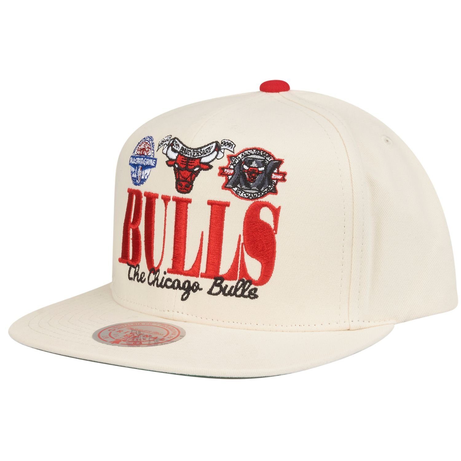 Mitchell & Ness Snapback Cap RETRO FRAME NBA Teams Chicago Bulls