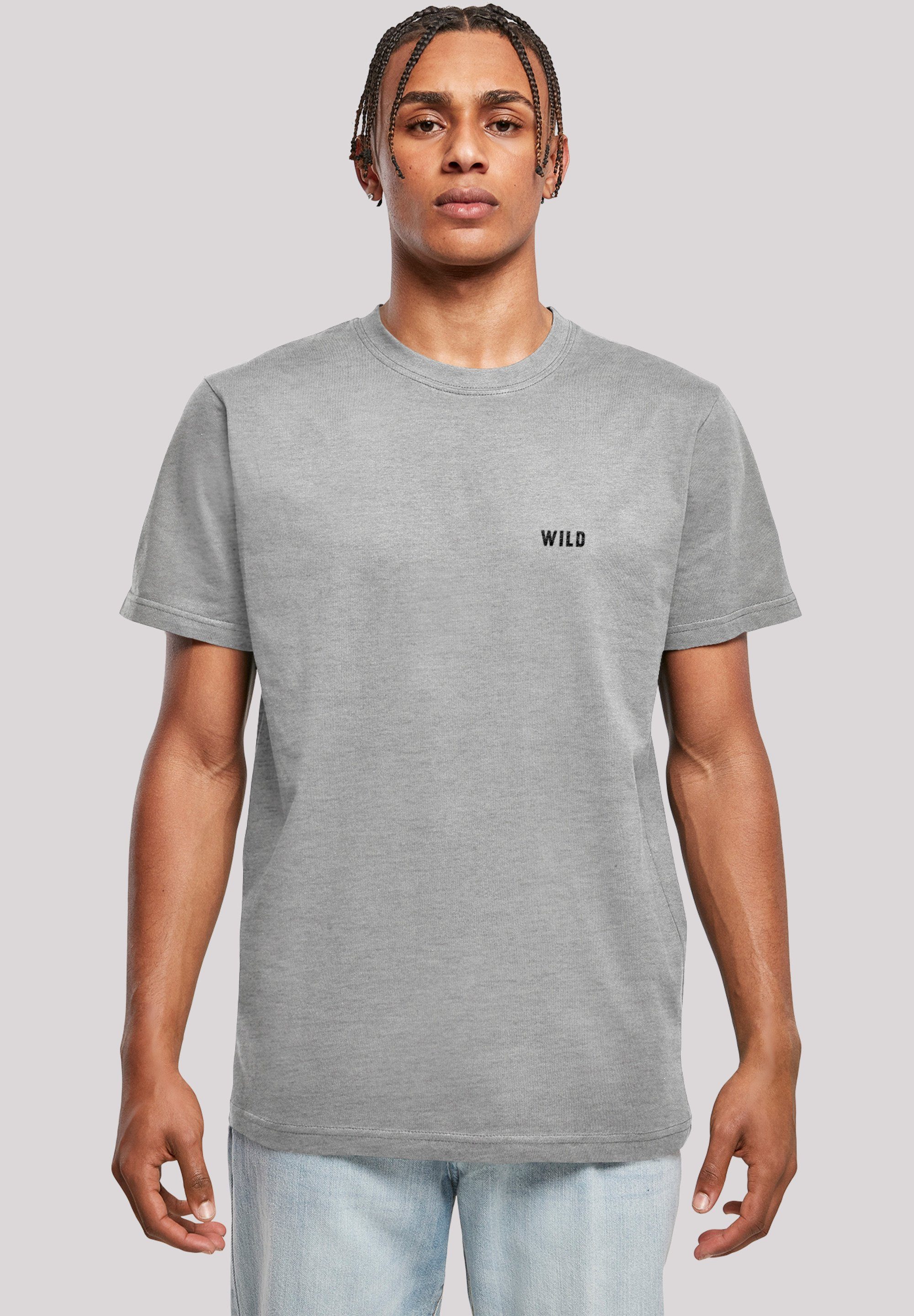 F4NT4STIC Wild grey slang heather T-Shirt 2022, Jugendwort