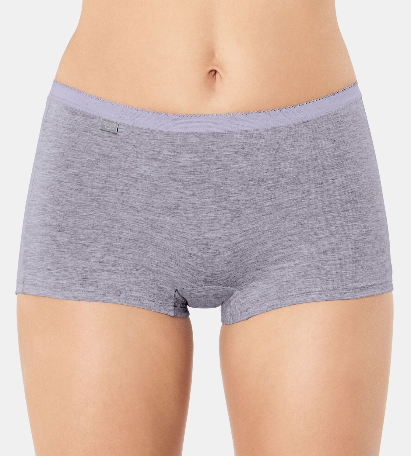 sloggi Slip Basic+ Short (Set) Elastikbund, Jersey, im 3er Pack