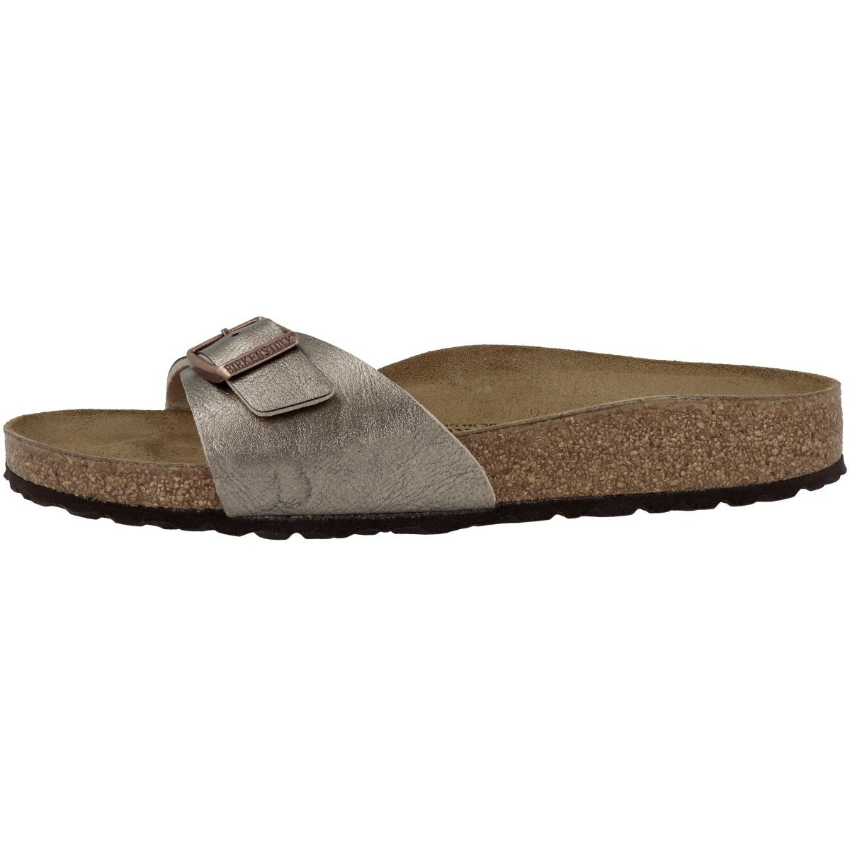 Madrid braun Birko-Flor Damen Birkenstock schmal Sandale