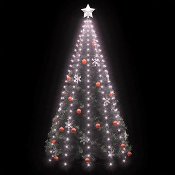 vidaXL Lichterschlauch Weihnachtsbaum-Lichternetz mit 250 LEDs 250 cm