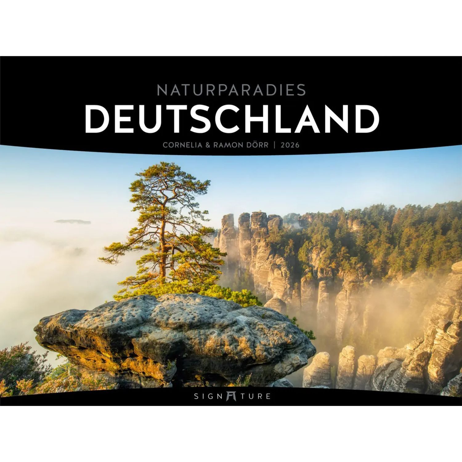 Ackermann Wandkalender Naturparadies Deutschland Signature Kalender 2026