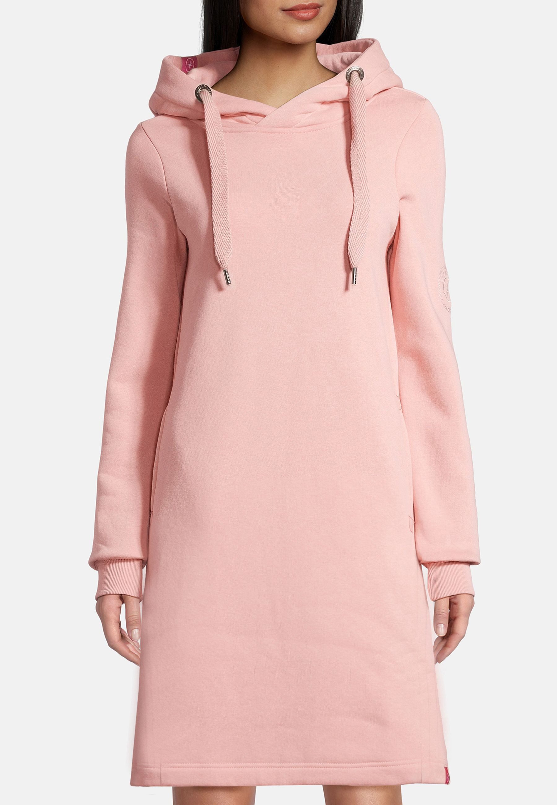 salzhaut Midikleid MÖÖV KLEID Damen Leicht tailliert salzhaut – nordisch frisch, lässig und frech für jeden Tag!