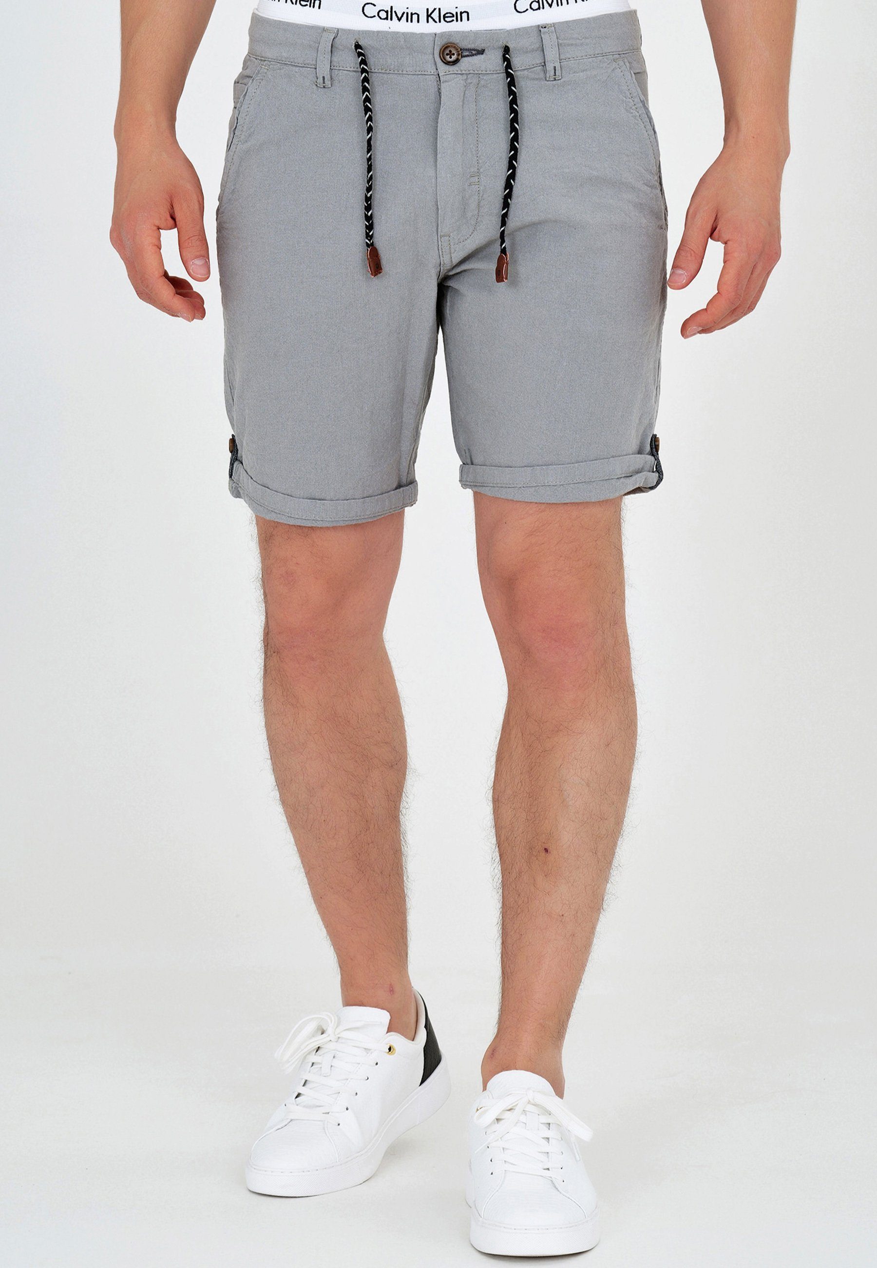 Indicode Chinoshorts Beauvals,elastischem Bund mit Kordelzug, günstig online kaufen